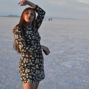 Topshop floral dress